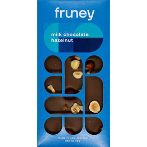 Products: Fruney Hazelnut Milk Chocolate