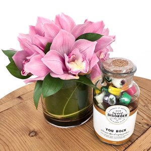 Products: Orchid Vase + Lollies Combo