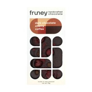 Fruney Dark chocolate, Cherry & Coffee 75g