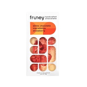 Products: Fruney Strawberry & Macadamia White Chocolate