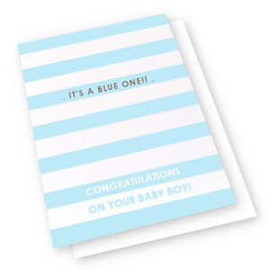 Products: Card – It's a Blue One