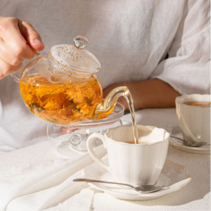 Blooming Tea Glass Tea Pot