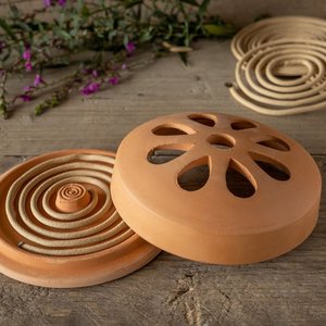 Citronella Coils with Terracotta Holder