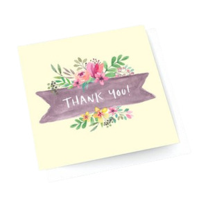 Card – Thank You Flowers