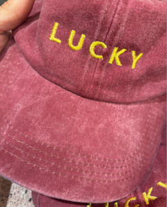 Caps: HIDESEEKERS - LUCKY CAP - BURGUNDY