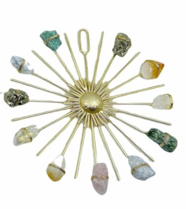 Crystal: ARIANA OST - RAINBOW SUNBURST HEALING CRYSTAL GRID