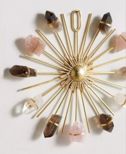 Crystal: ARIANA OST - TRIPLE QUARTZ SUNBURST HEALING CRYSTAL GRID