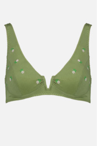 Videris Lingerie: VIDERIS - SARAH BRA - OLIVE BLOSSOM
