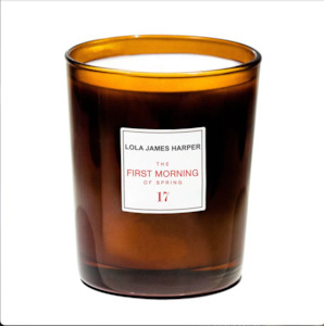 Lola James Harper: LOLA JAMES HARPER CANDLE - THE FIRST MORNING OF SPRING