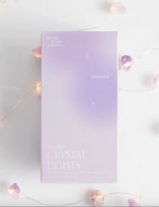 KRYSTLE KNIGHT - TWINKLE CRYSTAL LIGHTS - AMETHYST