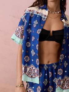 BOTEH - CERULEA BOY SHIRT - ZAFFRE BLUE