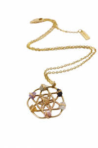 ARIANA OST - CRYSTAL GRID NECKLACE
