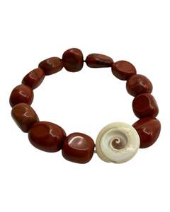 ARIANA OST - AURORA STRETCH BRACELET - RED JASPER