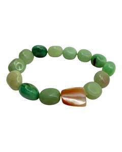 ARIANA OST - AURORA STRETCH BRACELET - JADE