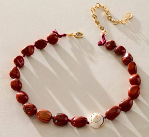 ARIANA OST - AURORA NECKLACE - RED JASPER