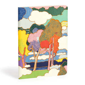 Liberty: LIBERTY - PROSPECT ROAD HANDMADE EMBROIDERED JOURNAL