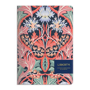 Liberty: LIBERTY - MAY HANDMADE EMBROIDERED JOURNAL