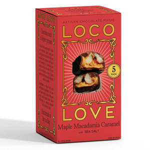 LOCO LOVE - MAPLE MACADAMIA CARAMEL - 5 PACK