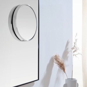 For Wall: Emco PURE Stickon Surface Mirror, 5x (Diameter 152mm)