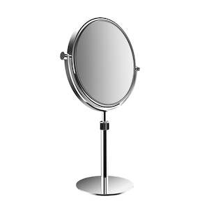 Emco Height Adjustable Tabletop Cosmetics Mirror, 5x