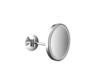 Emco Project LED Magnifying Wall Mirror, 3x Magnification  (Hardwired)