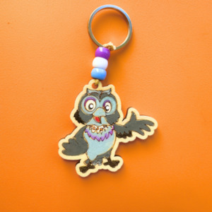 Morepork Bag Charm