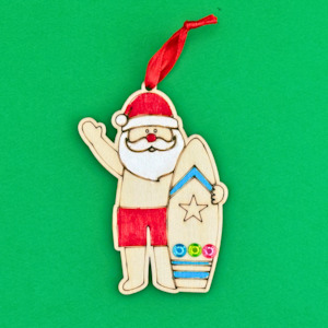 All Craft Kits: Santa in Shorts Decoration