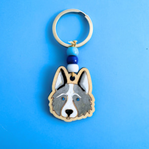 Husky Bag Charm