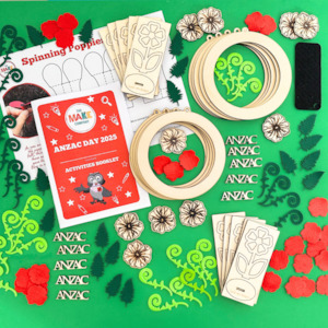 Anzac Crafts 1: ANZAC Craft & Play Discovery Box