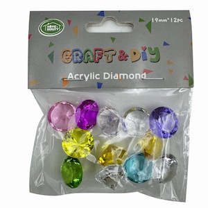 Beads 1: Small Craft Acrylic Diamonds