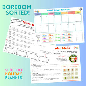Bulk Craft Supplies: School Holiday  Activity Planner