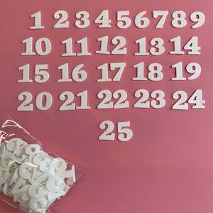 Bulk Craft Supplies: Advent Felt Numbers 3 sets