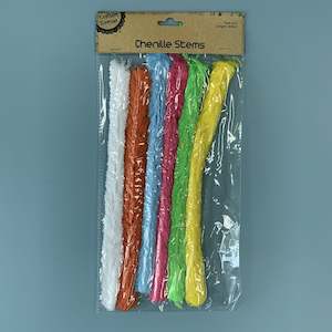 Giant Fluffy pipecleaners Brights