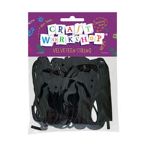 Black Velveteen String 7m