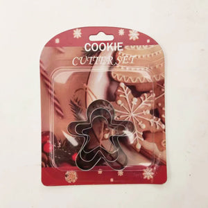Clay 1: Set of 3 Gingerbread cookie cutters