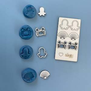 Play Dough Stamps - Ocean