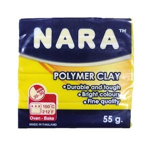 Nara Polymer Clay Yellow
