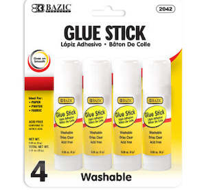 Craft Tools 1: Glue Sticks - Pack of 4 (8g)