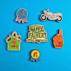 Father's Day Embellishments (Motorbike & Cook)