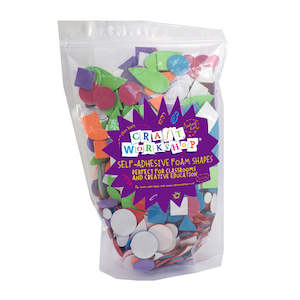 Adhesive Foam Shapes 1000pcs