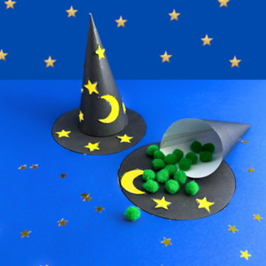 Fairy Crafts 1: Wizard Hat Surprise Printable