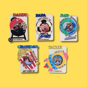 Father's Day Magnetic Photo Frames - Pick N Mix