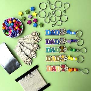 Dad Keyring