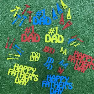 Felt Father Day Embelishments