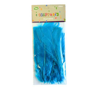 Blue Feathers 18cm