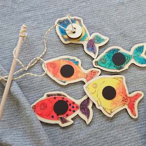 Game Crafts 1: Wooden Fishing Game Craft Kit
