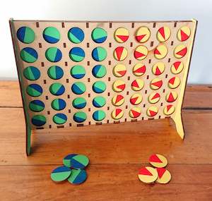Game Crafts 1: Four in a Row DIY Game Craft Kit