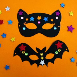 Halloween: Halloween Bat or Cat Mask