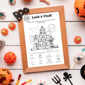 Halloween: Look and Find! Free Halloween Printable