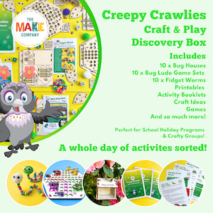 Insect And Bug Crafts: Creepy Crawlies Craft & Play Discovery Box